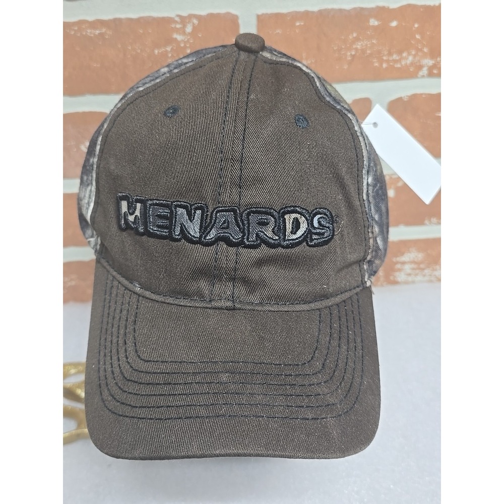 Menards Adjustable Hat Cap Camouflage Snap Back‎ Camo Baseball Cap